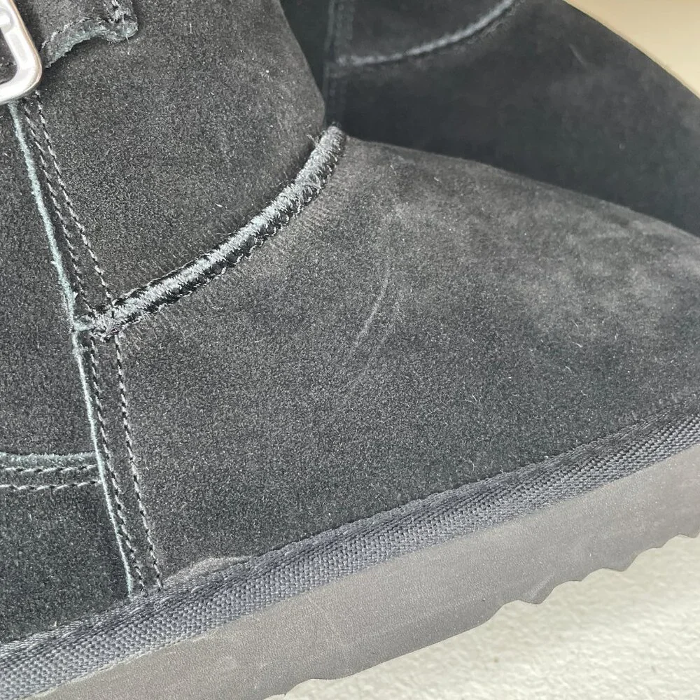 Macy's Style & Co Suede Leather Faux Fur Lined Boots Women’s Size 5